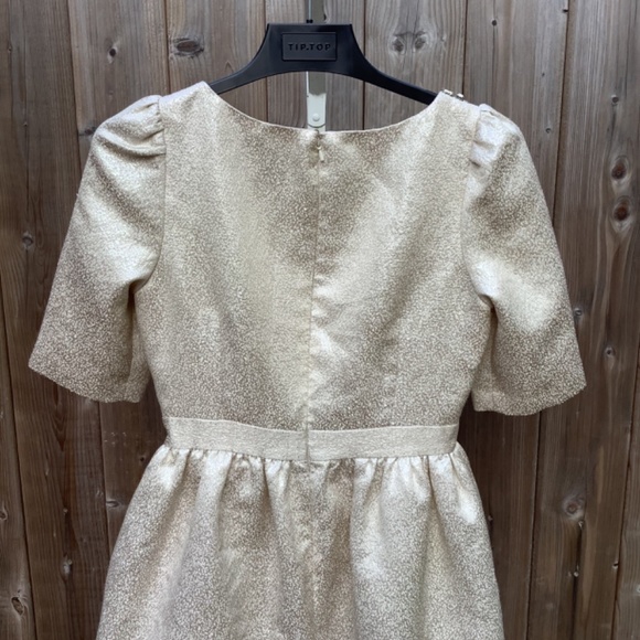 Cute and Pretty Cream Coloured Jack Wills Embellished Dress: Size UK-12 US - 8 - Picture 10 of 16